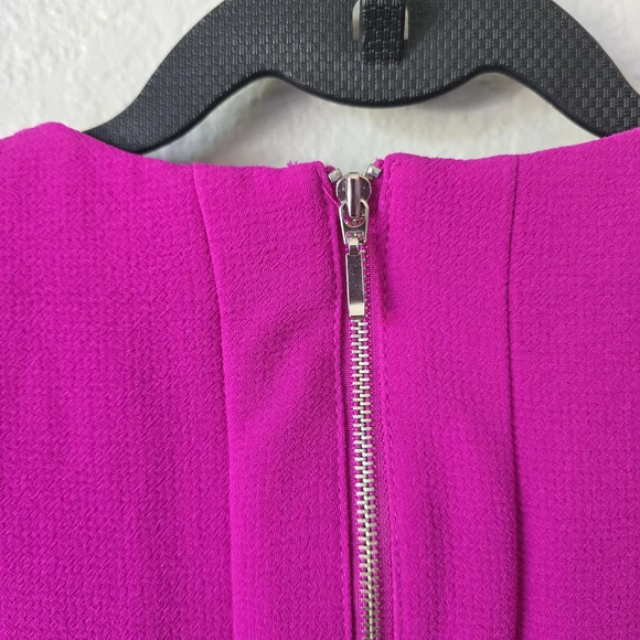 Forever 21 Bright Fuchsia Sleeveless Peplum Top - Picture 4 of 4